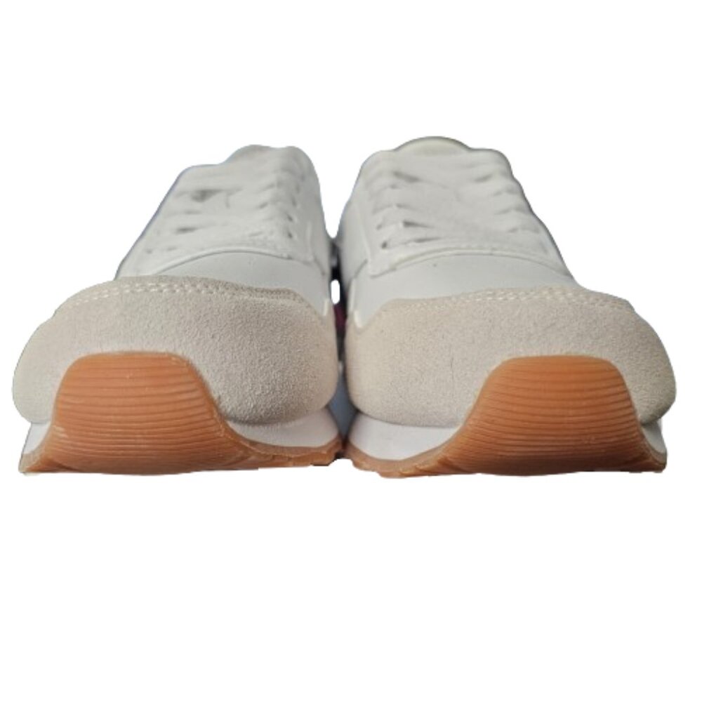 Reebok Womens Classic Harman Run R30115 Size 8.5 White Gum Casual Shoes Sneakers - Picture 4 of 9